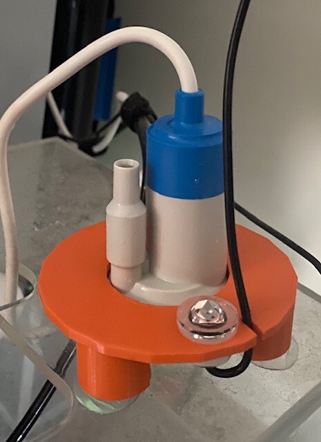 3D Printed-Tunze Osmolator Pump Stand (w/ optional sensor)