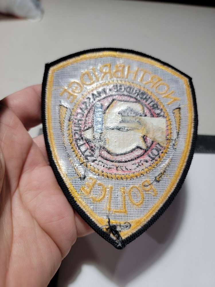 Bin1 B19 Police patch Massachusetts Northbridge
