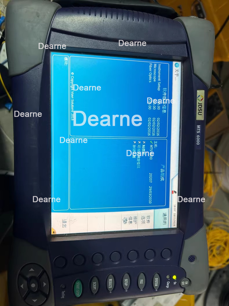 JDSU mts 6000 with 8126 module