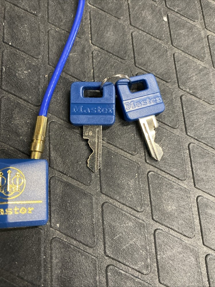 12" Beretta Cable Gun Lock - Master Lock 2 Keys BER95