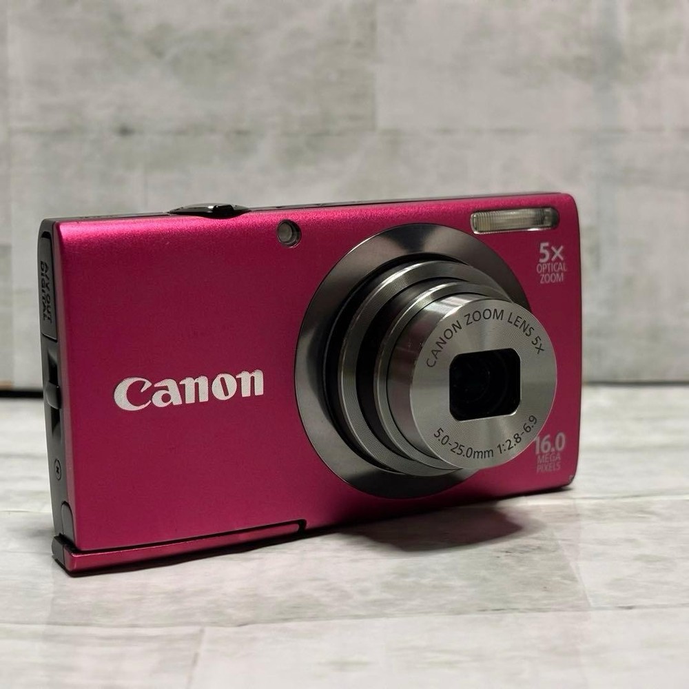 Canon PowerShot A2300 Pink Compact Digital Camera Tested Working Japan