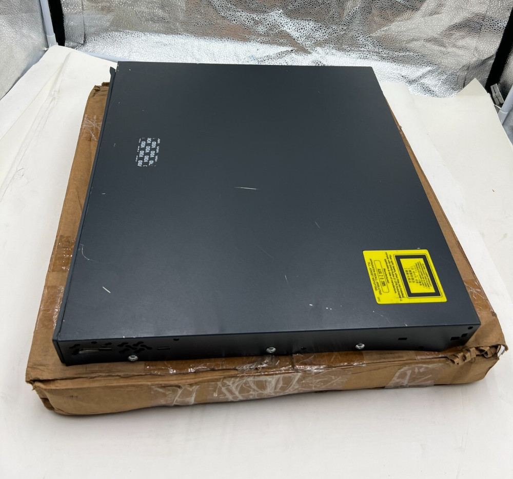 Catalyst 3750G Series Ethernet Network Switch Form Factor Black Networking Hub