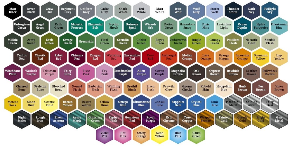 Warpaints Air 18 ml. Singles by The Army Painter - Complete Range!