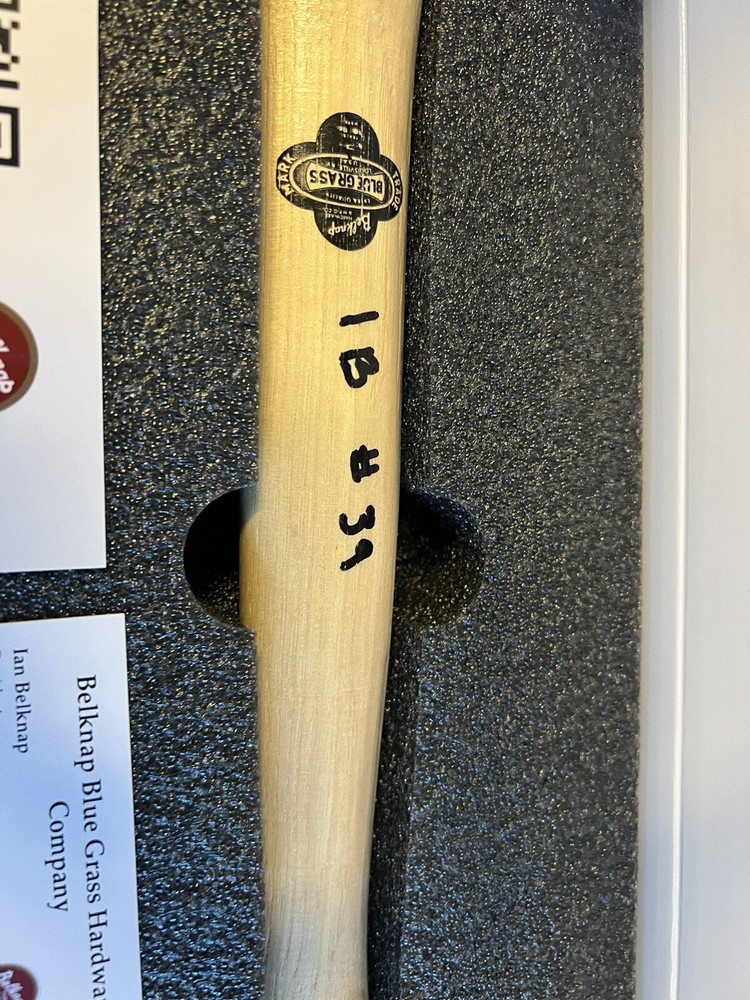 Signed Belknap Blue Grass Hardware Company Camping Hatchet