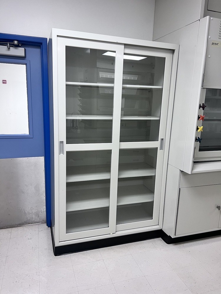 Base And Upper Metal laboratory Cabinets Casework