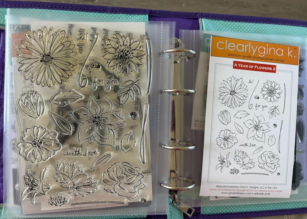 Docrafts Binder, Stamps And Dies