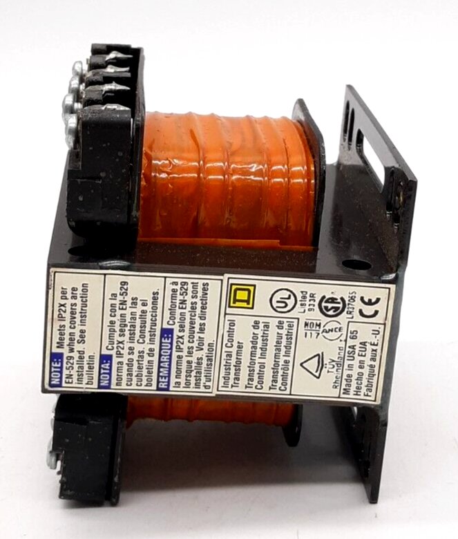 Square D 9070T50D23 Control Transformer