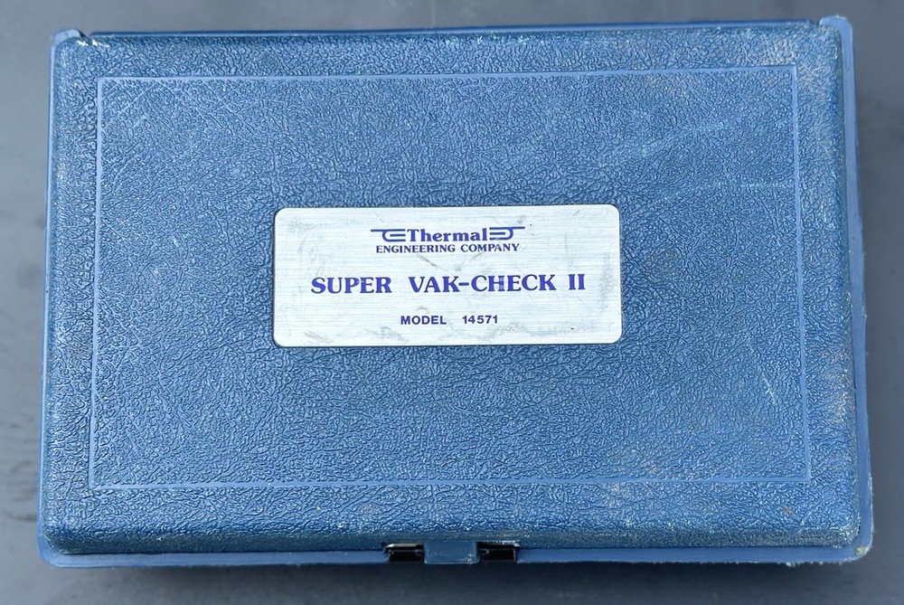 Thermal Engineering Co. Super Vak-Check II M# 14571 Leak Detection System
