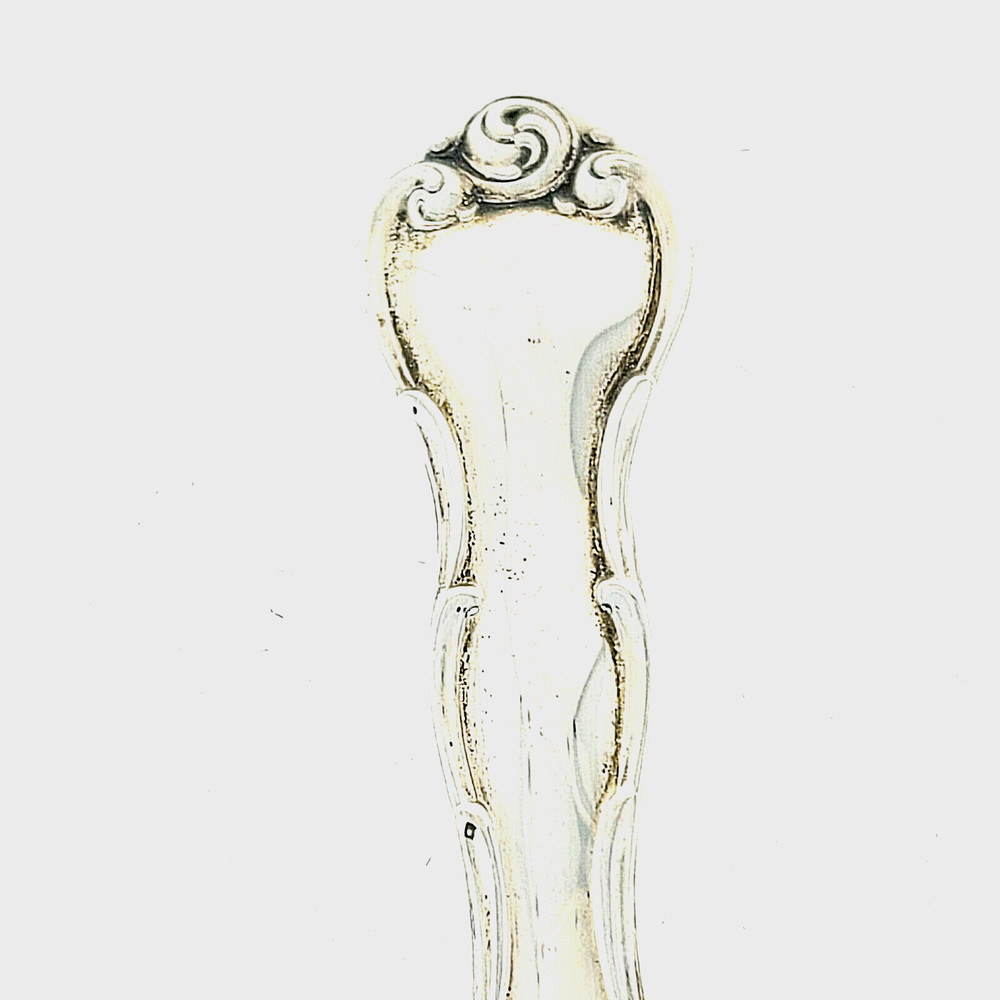 Gorham RONDO Sterling Silver 4 3/8" Lemono Fork No Mono