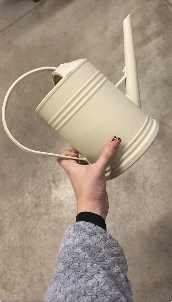 Beige Watering Can