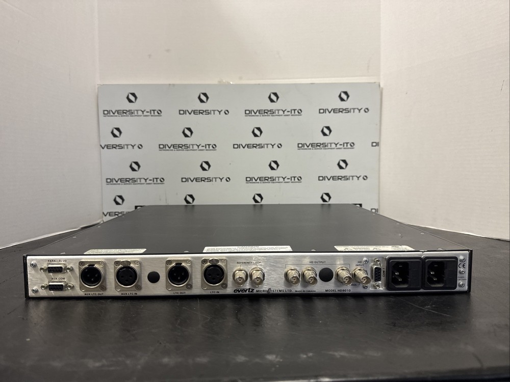 Evertz HD9010TM HD Time Code Master Reader Generator System
