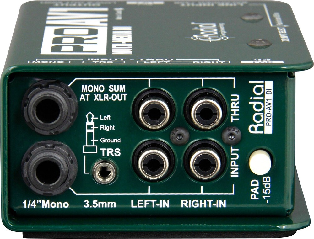 Radial Engineering PROAV1 Passive Multimedia Direct Box