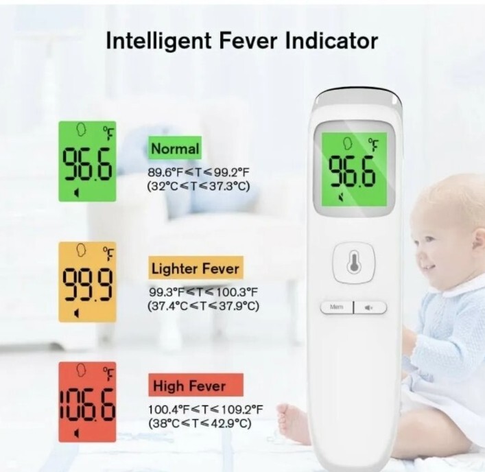 Touchless Contactless laser Thermometer Multi use