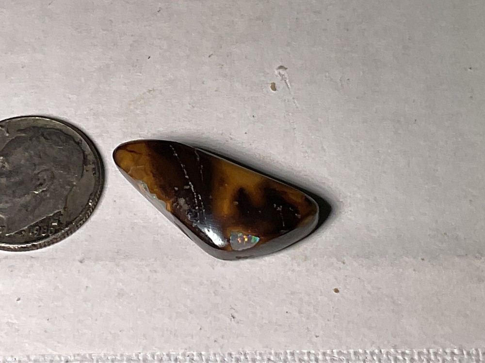 All Natural Solid Australian Boulder Opal, 14.10 carats