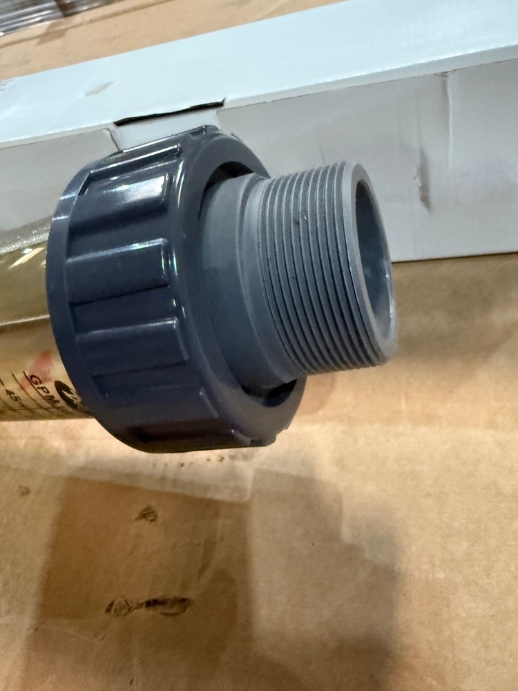 DWYER INSTRUMENTS Polycarbonate Flowmeter LFMF-16-I2