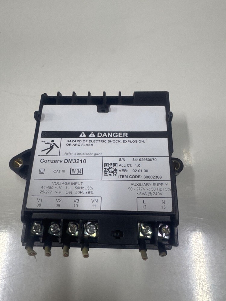 Schneider electric conzerv DM3210 Digital Meter