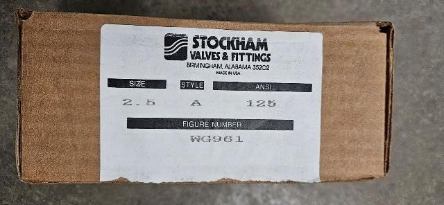 STOCKHAM WG961 2.5" Wafer Check Valve