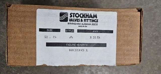 STOCKHAM WG961 2.5" Wafer Check Valve