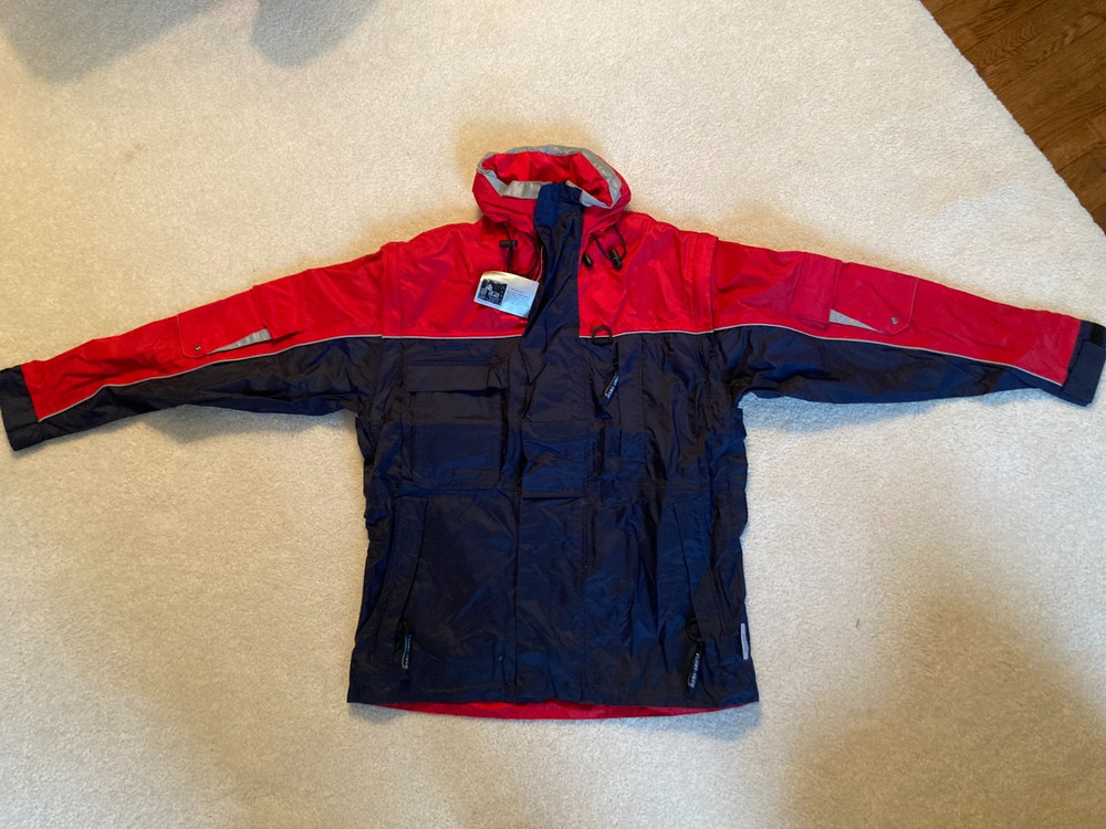 NEW - Float Tech - Weather Inflatable Jacket with Reflective Material - XS