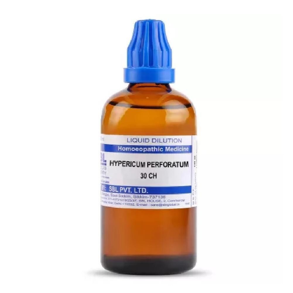 SBL Homeopathy Hypericum Perforatum (30 ML / 100 ML) (Select Potency)