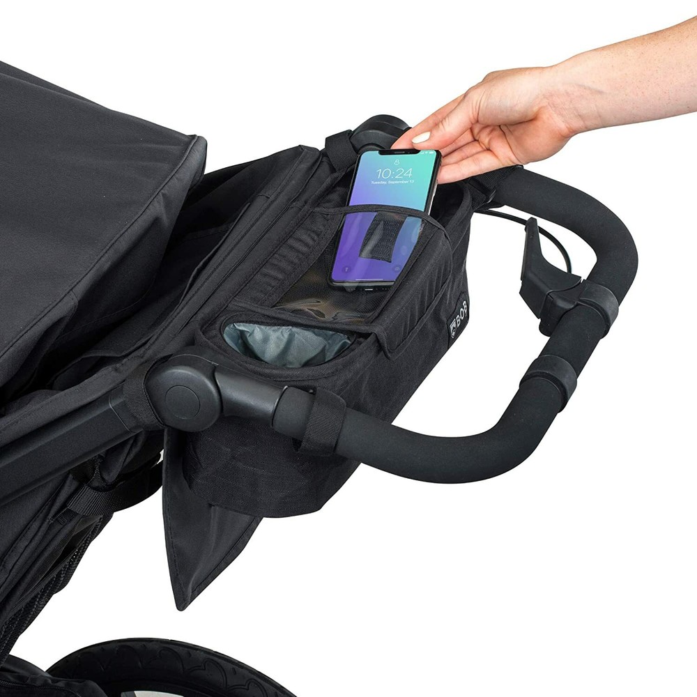 BOB Single Handlebar Console for BOB Single Strollers w/ Tire Pump Brand New!!