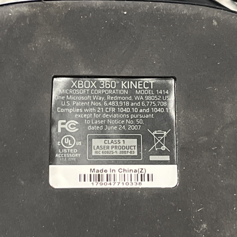 Xbox 360 - Kinect Sensor Bar Only Model 1414 - Black