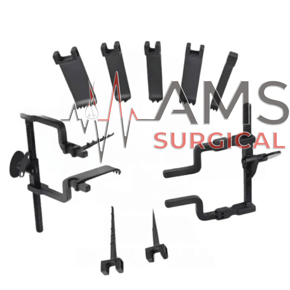 McCulloch Lumbar Retractor System Orthopedic Spine Instrument Set A+
