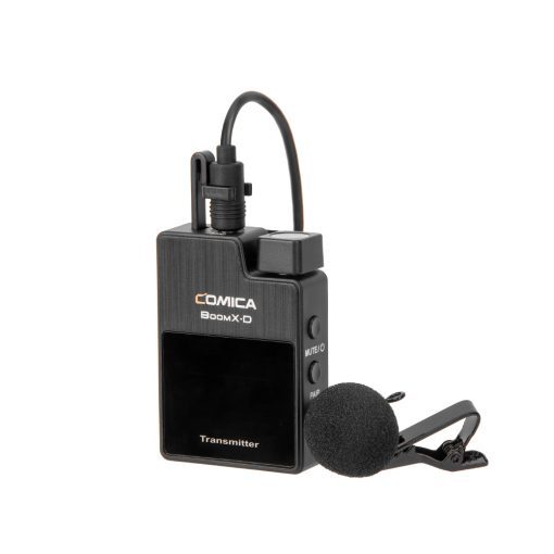 Comica Compact 2.4 GHz Digital Wireless Microphone System(Transmitter+Receiver)