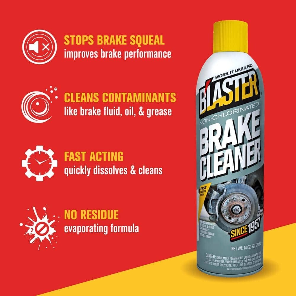 Blaster 14 oz. Non-Chlorinated Brake Cleaner Spray