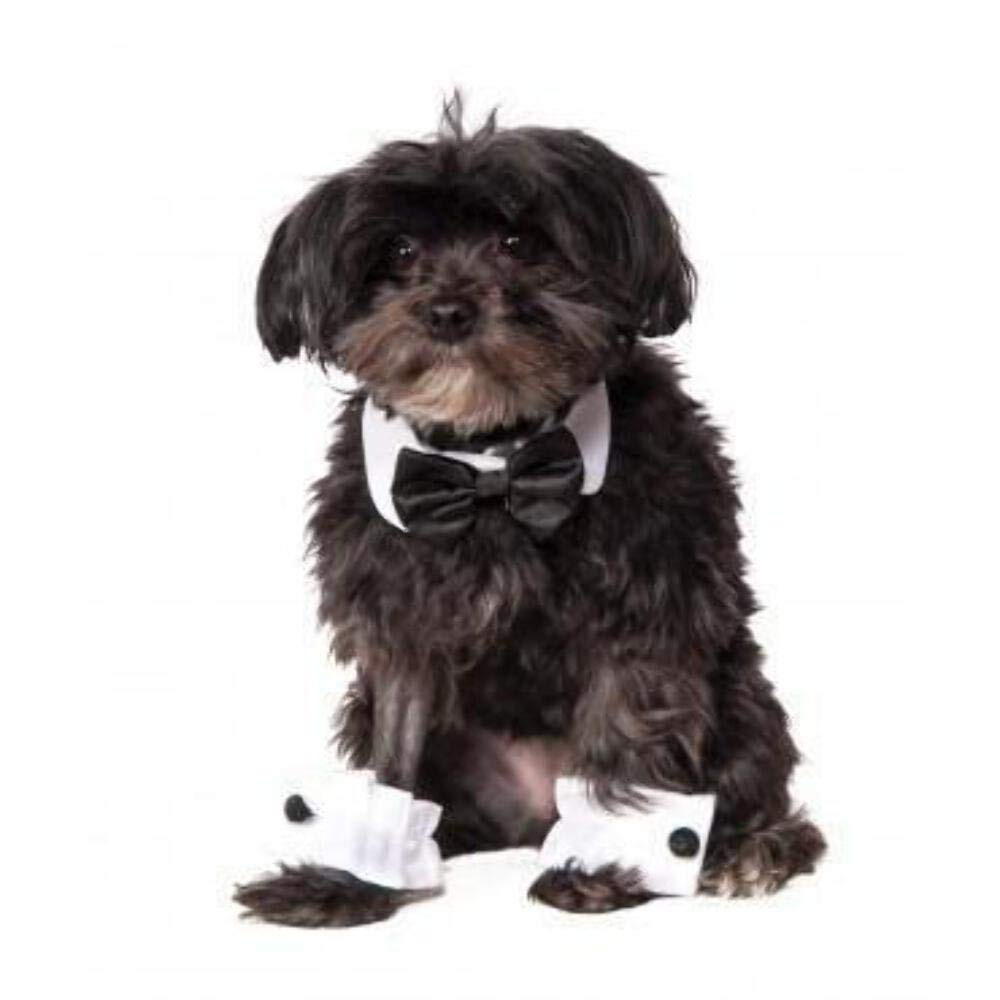 Rubie's Pet Bowtie and Cuff Set, Medium/Large