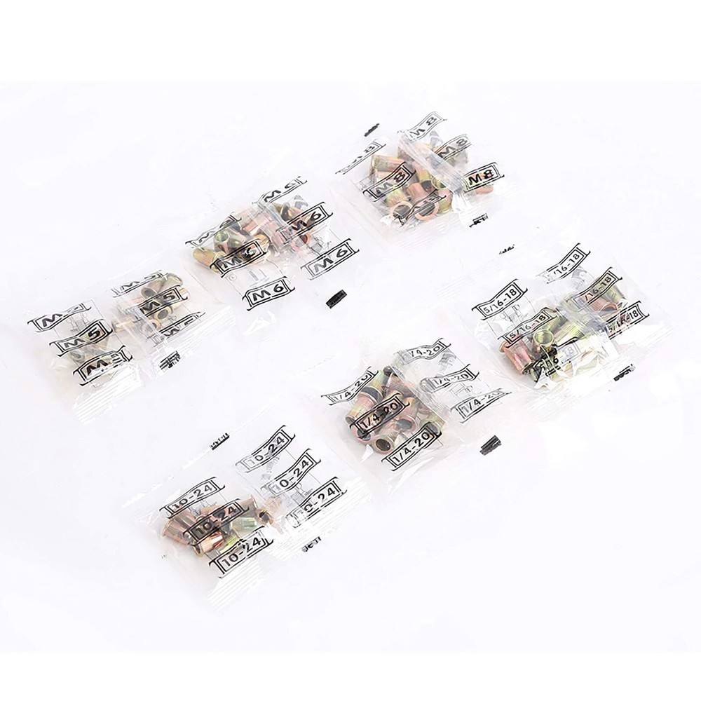 13" Rivet Gun Kit Rivnut Thread Setting Tool Nut Setter NutSert Metric SAE Rivet