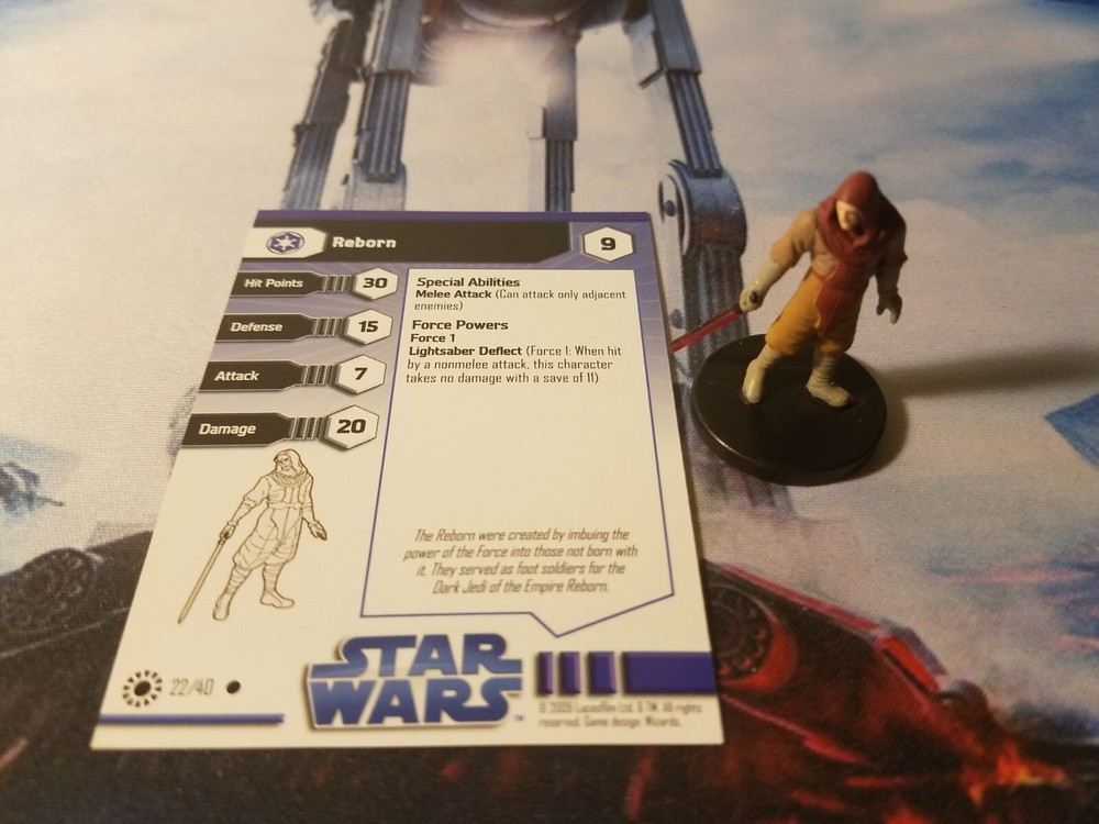Star Wars Miniatures Jedi Academy 22 Reborn