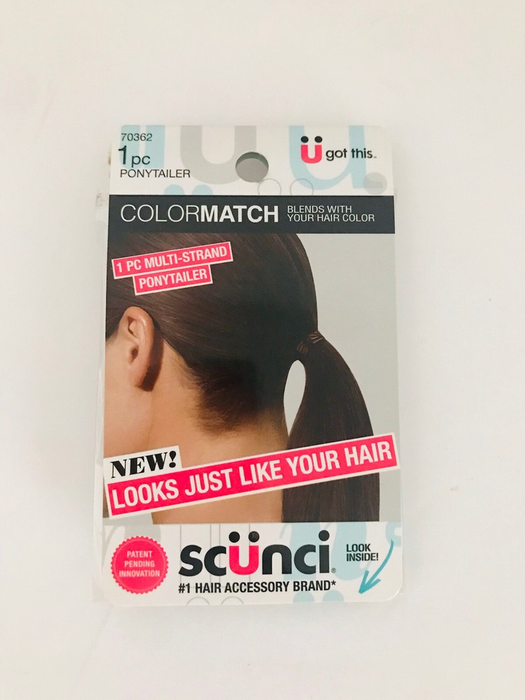 Scunci 1 PC Multi-Strand Ponytailer 70362