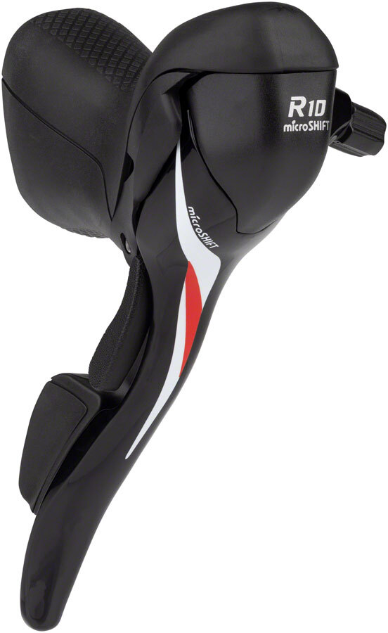 microSHIFT R10 Right Drop Bar Shift Lever - 10-Speed, Compatible, Black