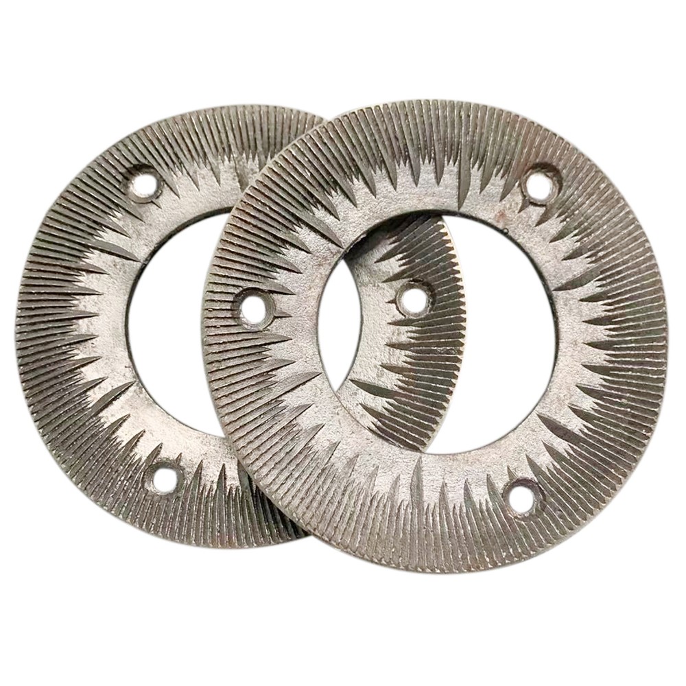 2x Grinding Sheets Grinding Plate for Electric Grain Mill Grain Grinder Machine