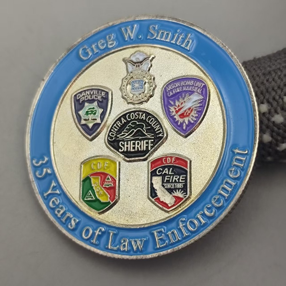 Iabti Interational Director 2009-2010 Greg W.Smith Challenge Coin