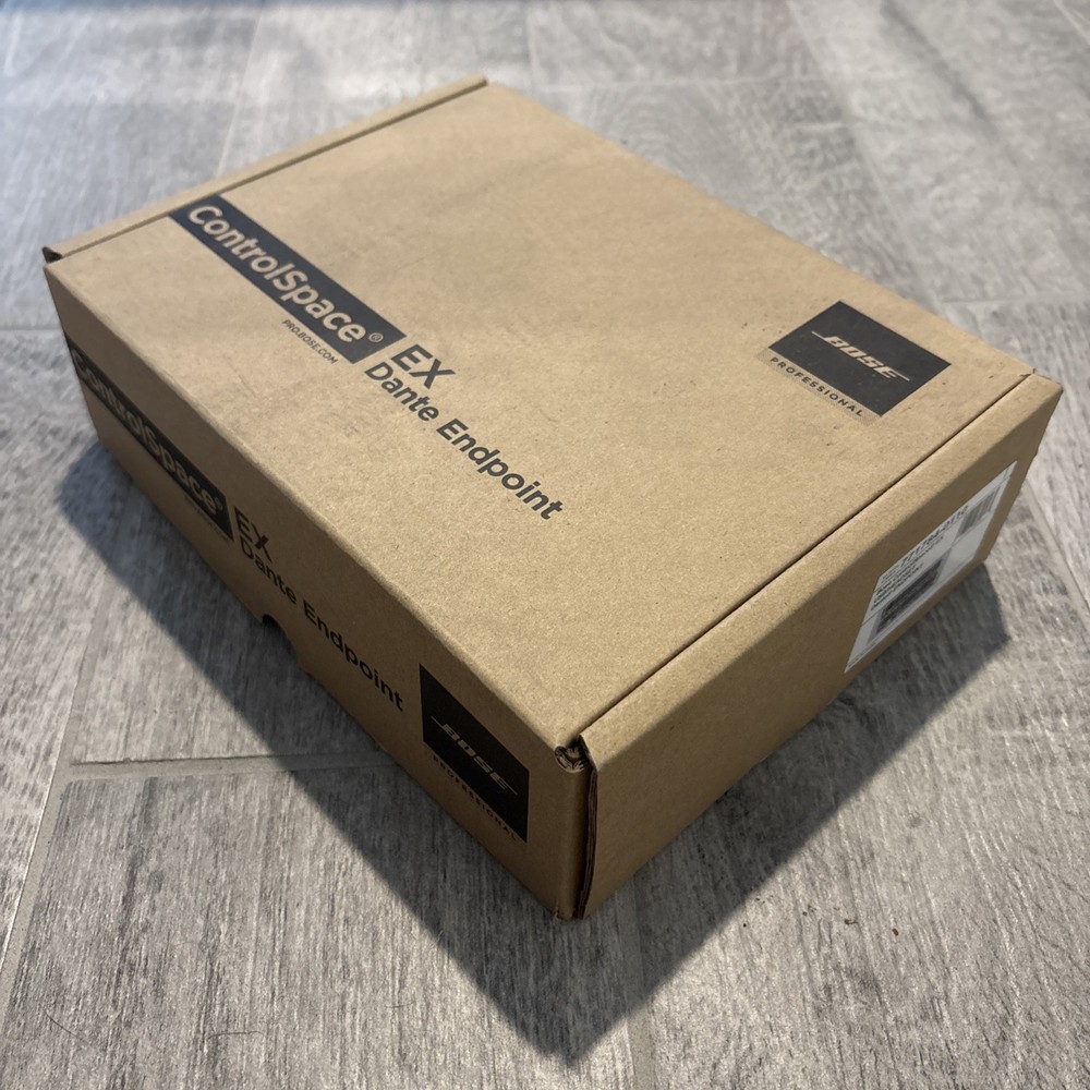 Bose 771784-0110 ControlSpace EX‑UH USB/headset Dante Under Table Endpoint. NEW