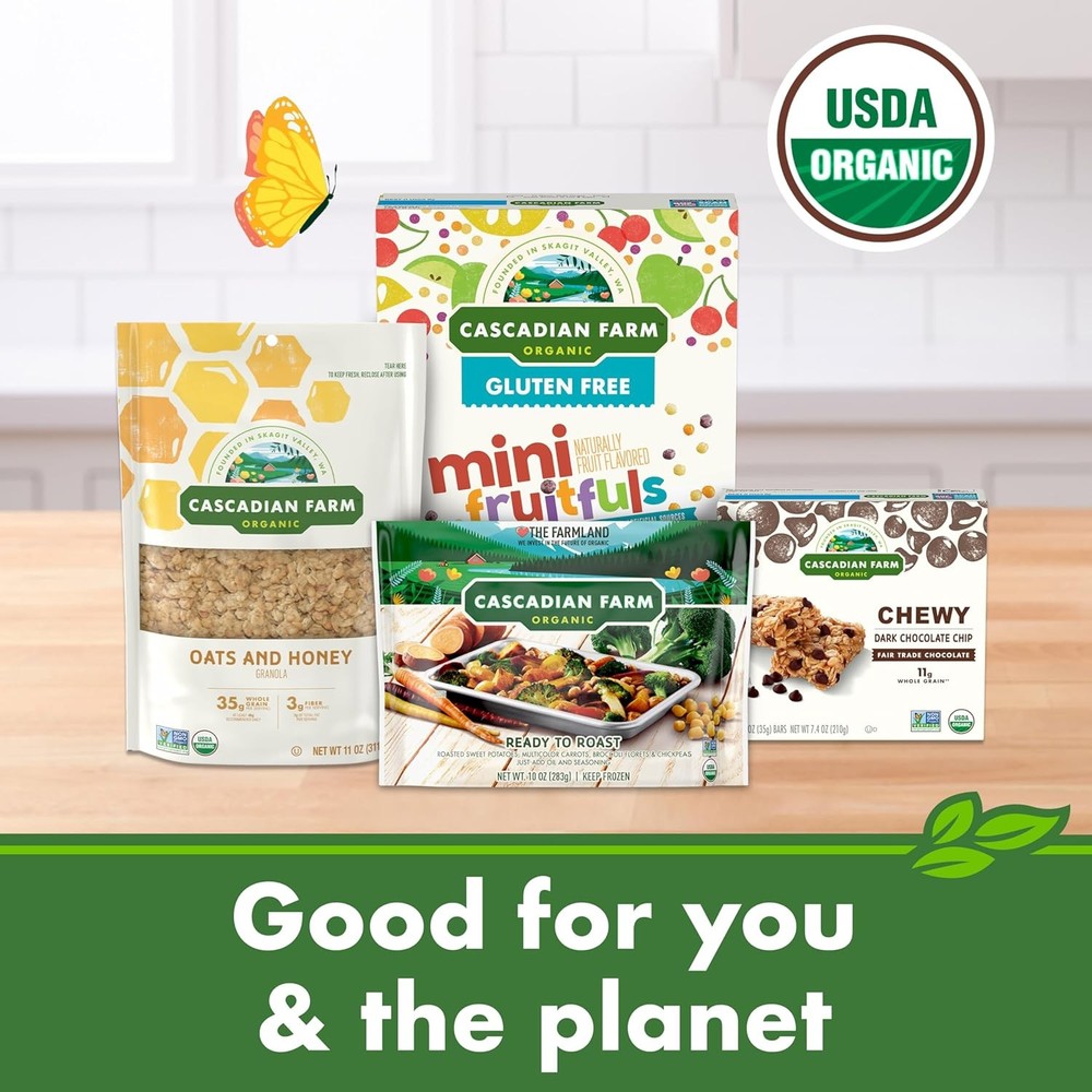 Organic Cinnon Cereal, No Added Sr, Made with