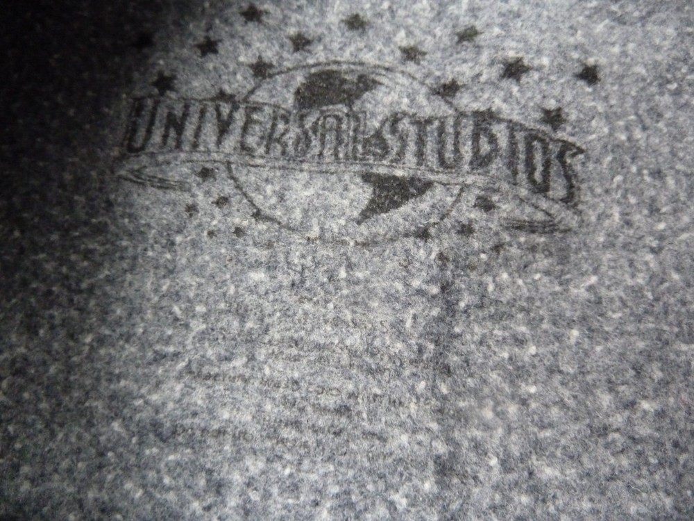 Universal Studios Sweatshirt Mens Medium Grey Graphic Logo Crew Neck Pullover