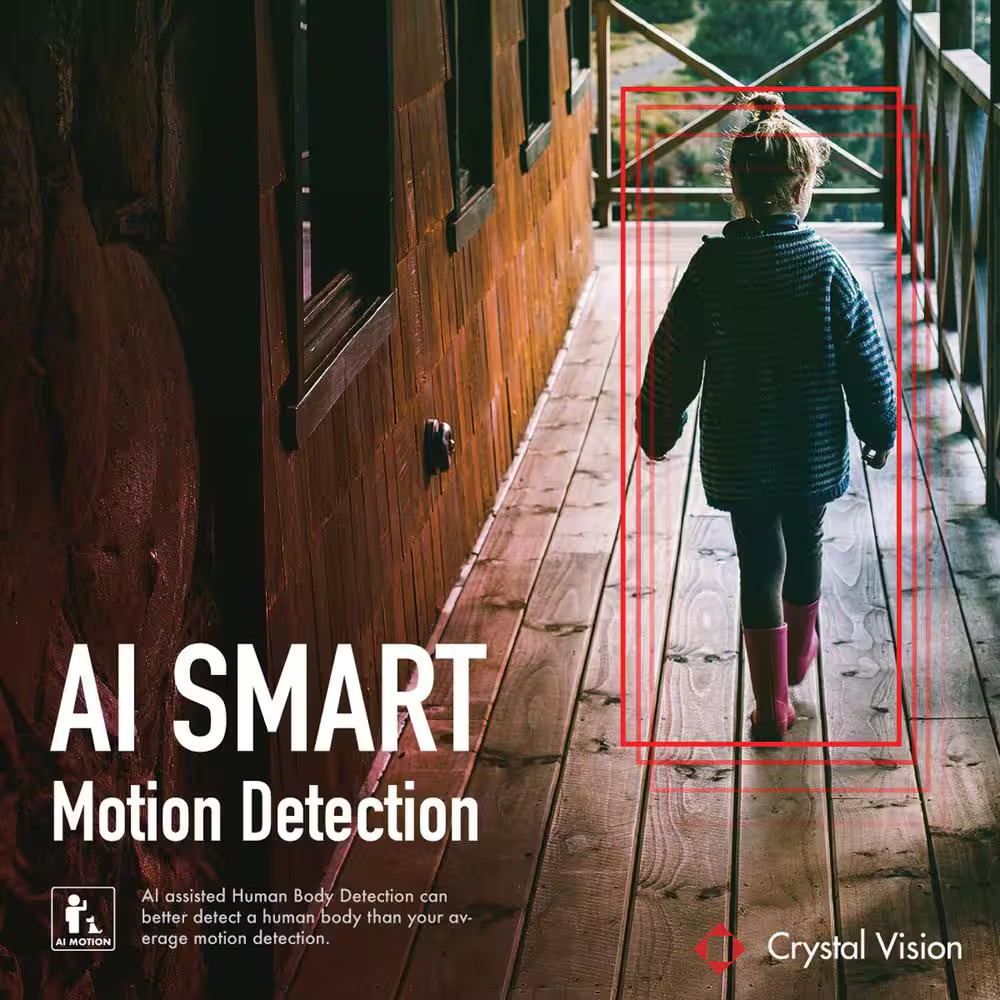 3MP Ai-Powered Bullet Type Camera with 15 Ft. Power Extension Cable (CVT-30WB)