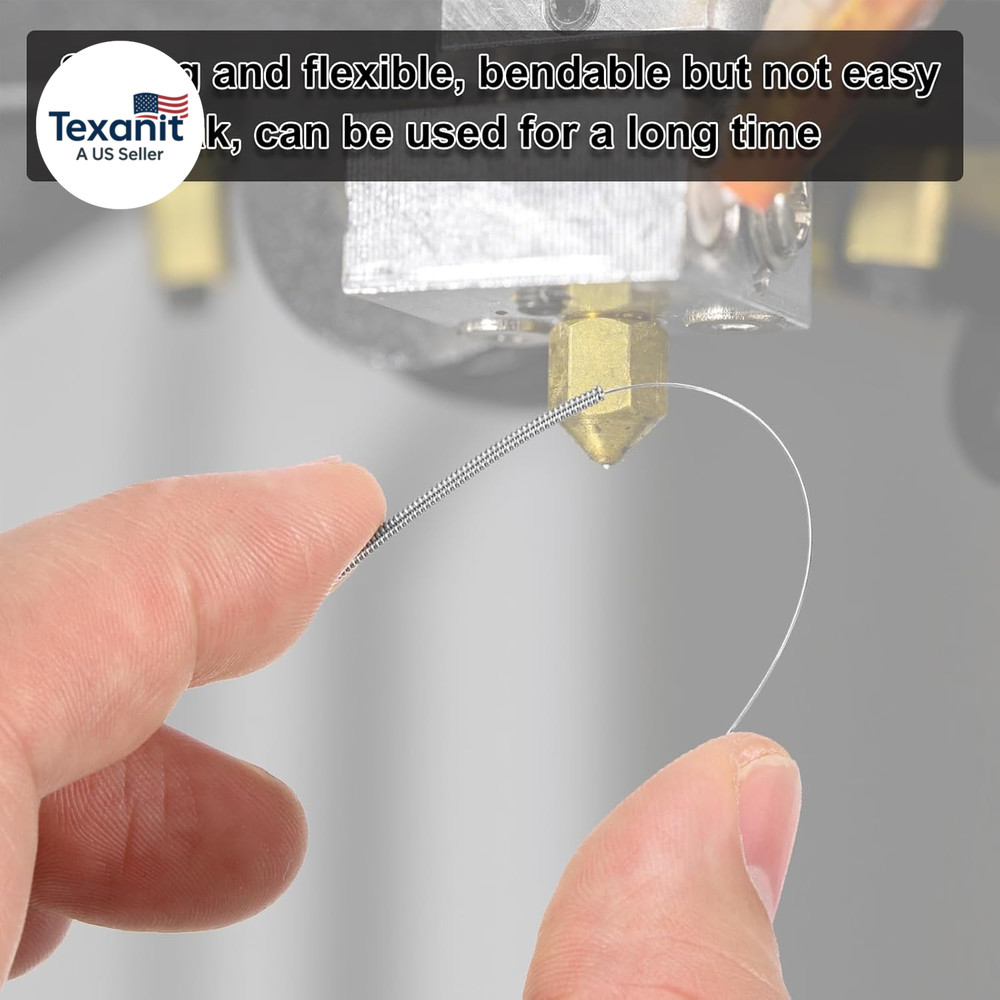 3D Printer Tools Kit, 32 Pcs 3D Printer Nozzle Cleaning Tool Kit with 30Pcs Clea