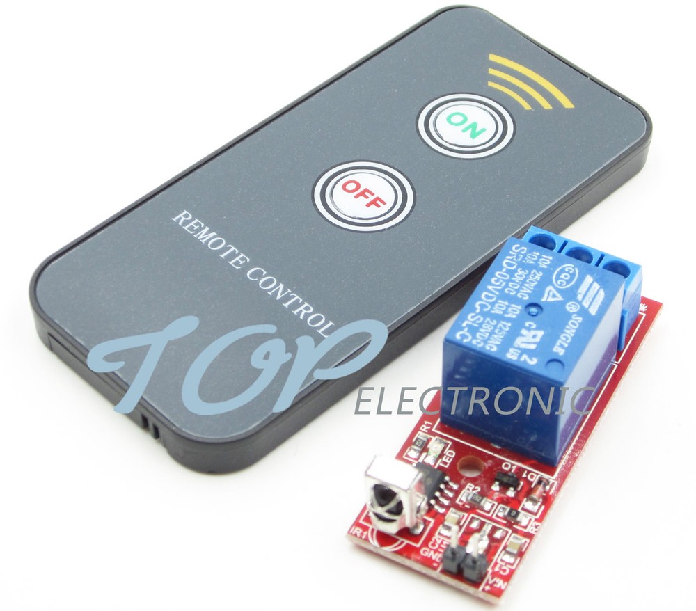 1 Channel Infrared Switch Relay Driving  Board 5V Active Remote Controller M213