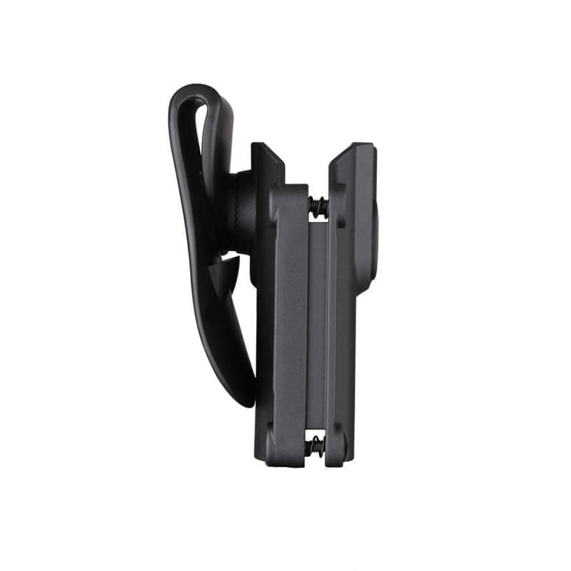 Left Handed Universal Level 2 OWB Gun Paddle Holster w/ Quick Release Button