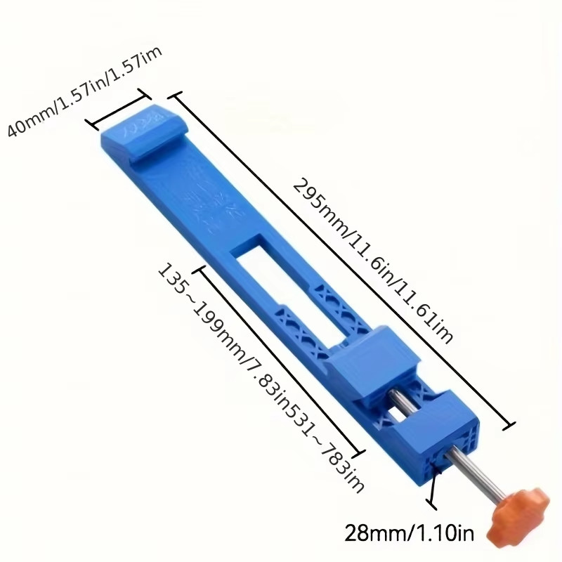 Adjust Cutting Machine Base Guide Rail Positioning Clamp For 4in Cutting Machine
