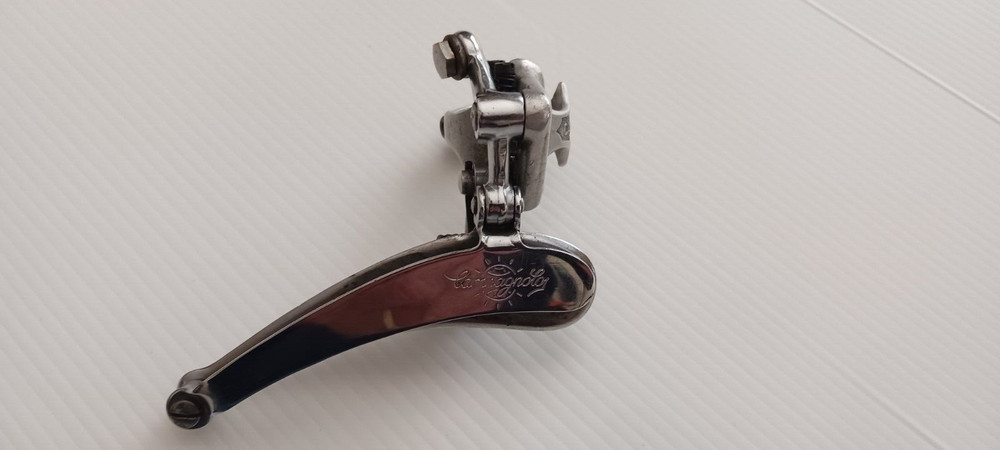 Campagnolo Record Front Derailleur Early 1960s with Cable Stop