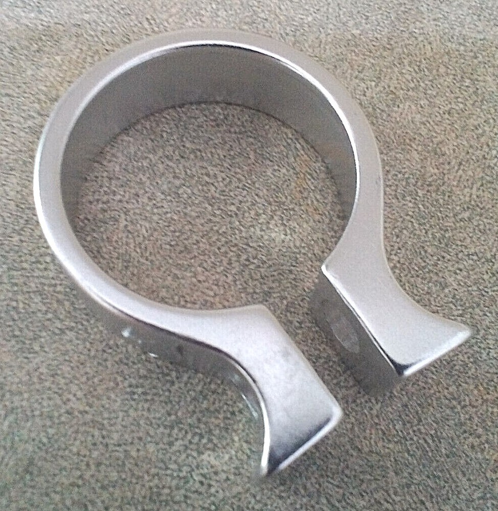35mm ALLOY SEAT POST CLAMP silver