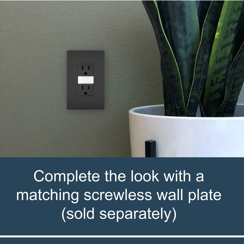 Legrand radiant Adjustable LED Night Light Outlet, Nightlight Electrical Outl...