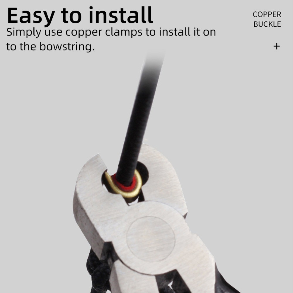 20Pcs Archery String Nocking Points Bow String Buckle Clips Cam String Nocks Red