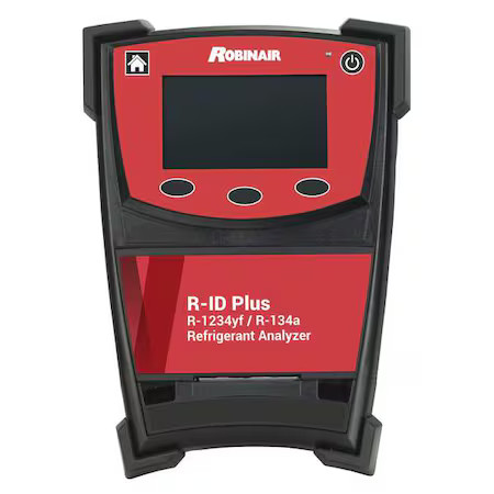 Robinair 16995 Refrigerant Analyzer, Lithium Ion, Lcd