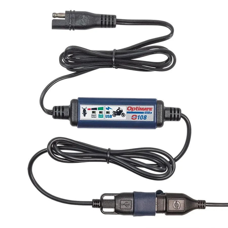 OptiMate SAE To USB Motorcycle Battery Charger Cable